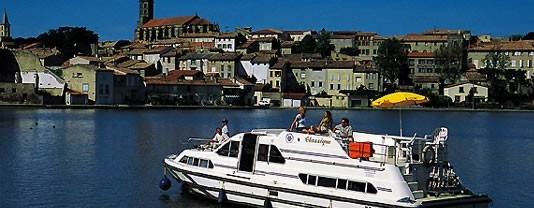 Castelnaudary en bateau